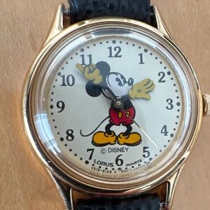 Disney X Lorus Mickey Mouse Vintage 80s Ladies Watch